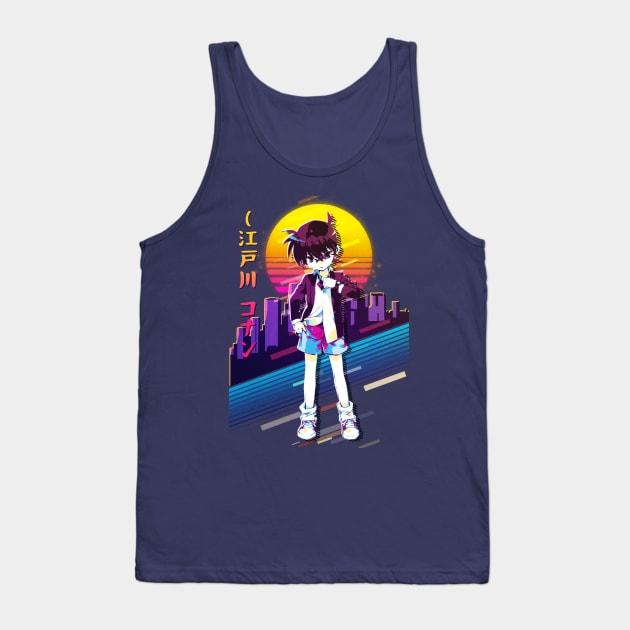 Conan Edogawa Tank Top by 80sRetro